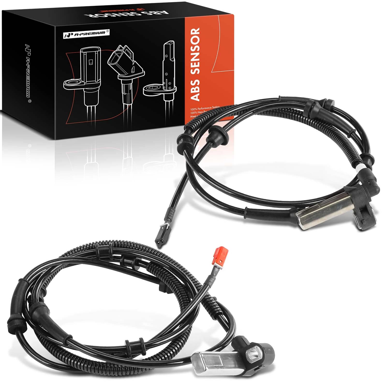 2 Pcs Rear ABS Wheel Speed Sensor for Jeep Grand Cherokee ZJ 1994-1998