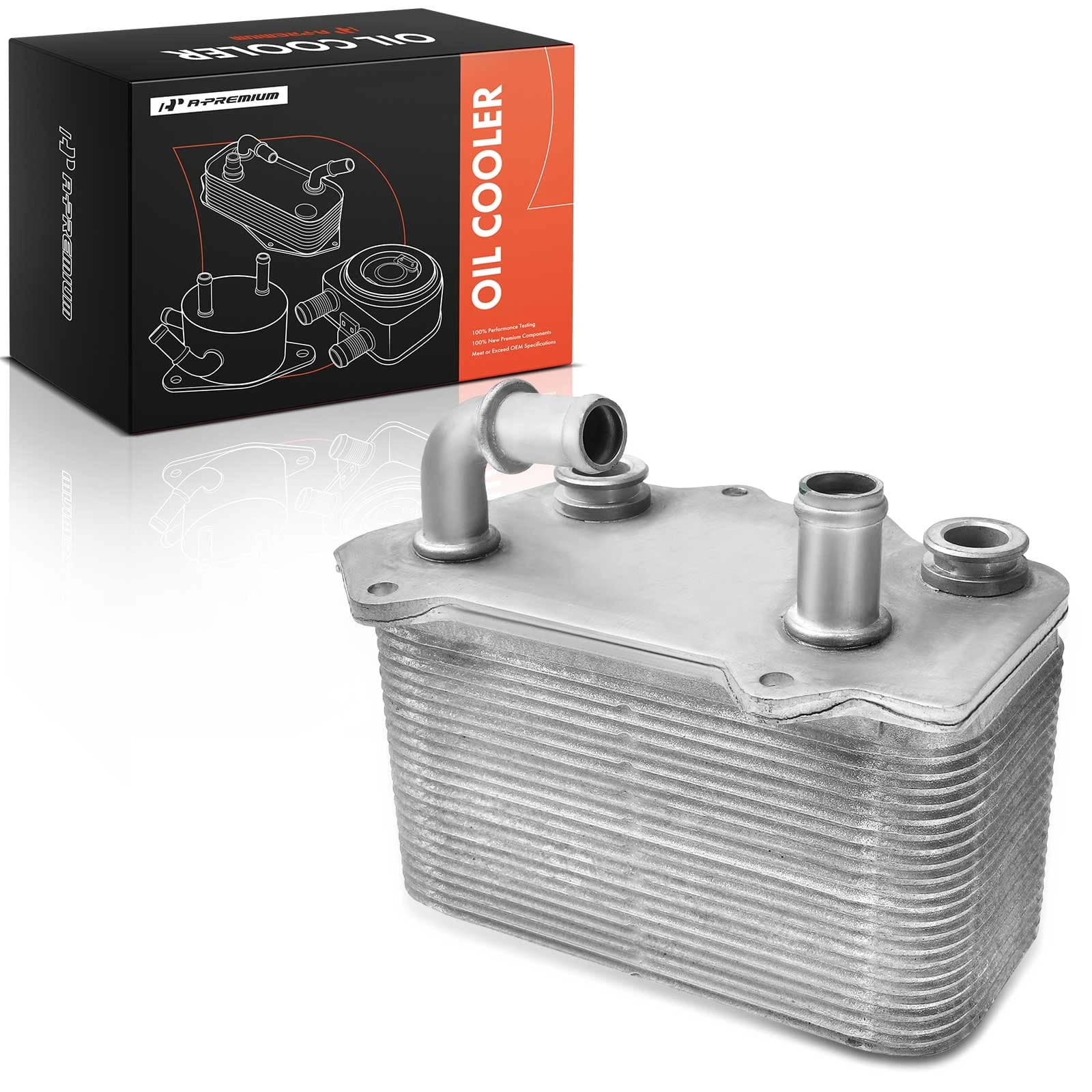 Engine Oil Cooler for Porsche 911 2001-2009 H6 3.6L 3.8L Automatic Transmission