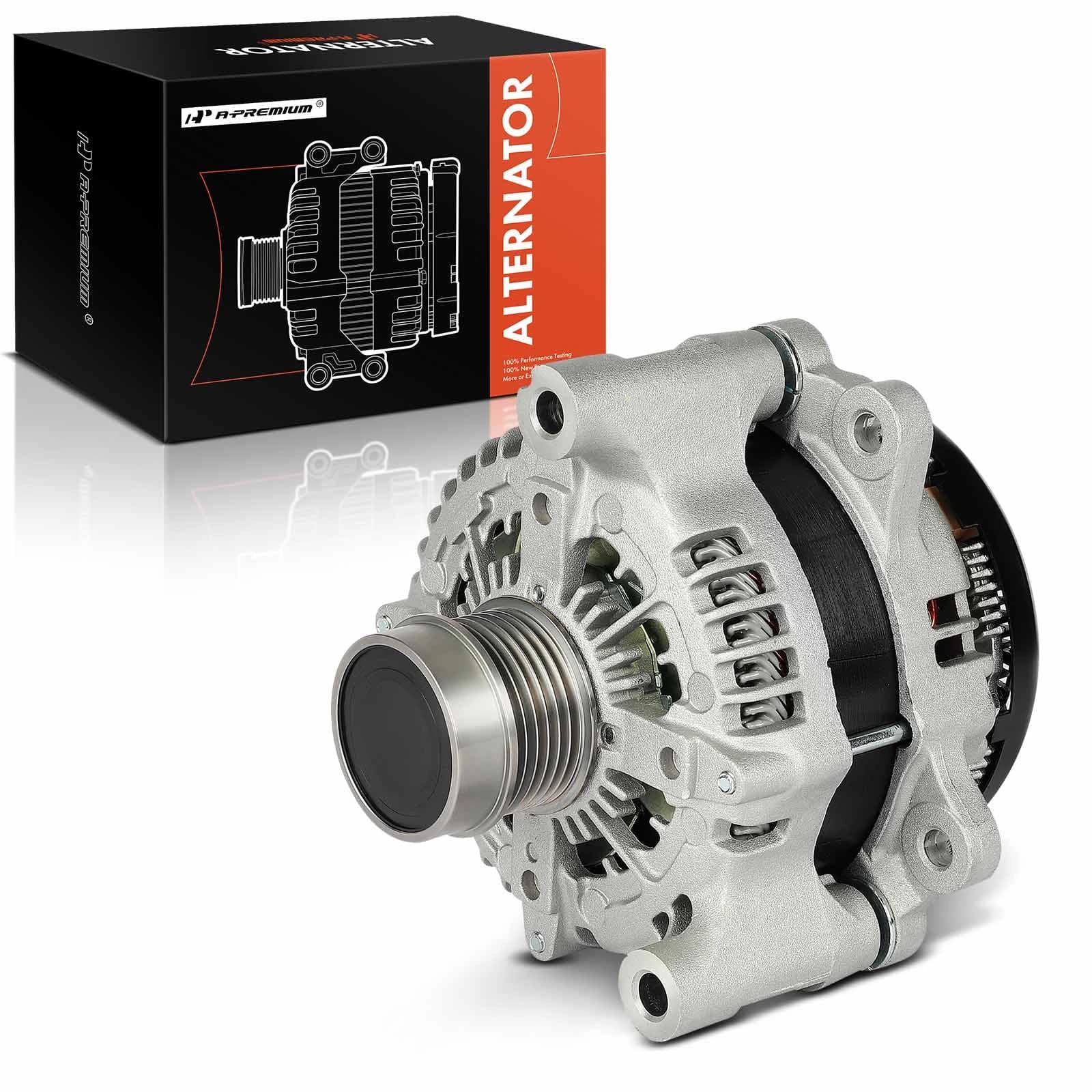 Alternator 240A 12V Counterclockwise 6-Groove Pulley A-Premium APALT1224