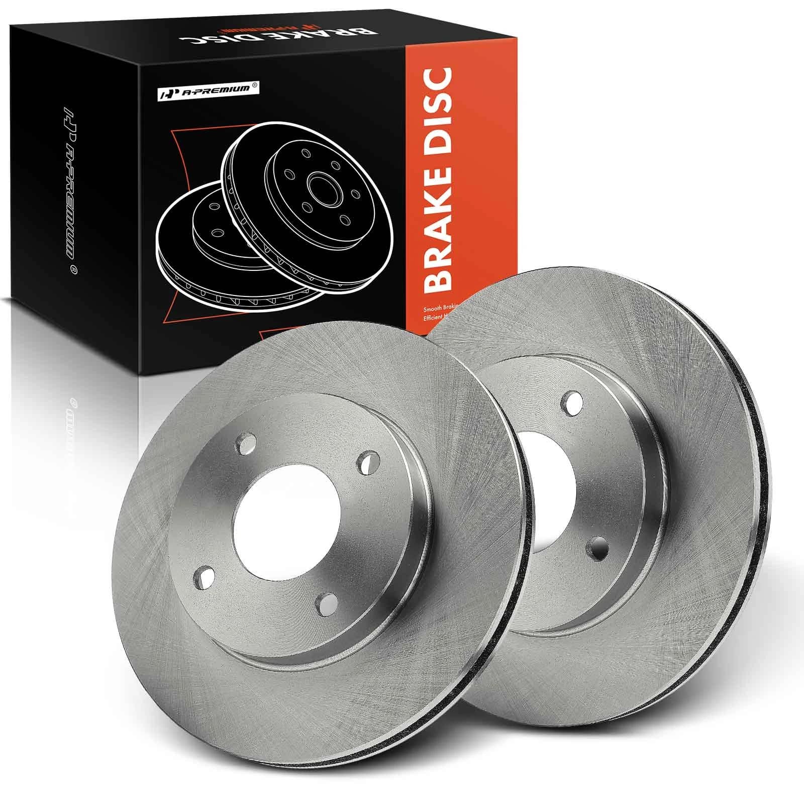 Front Disc Brake Rotors for Nissan Versa 2009 2010 2011 L4 1.6L