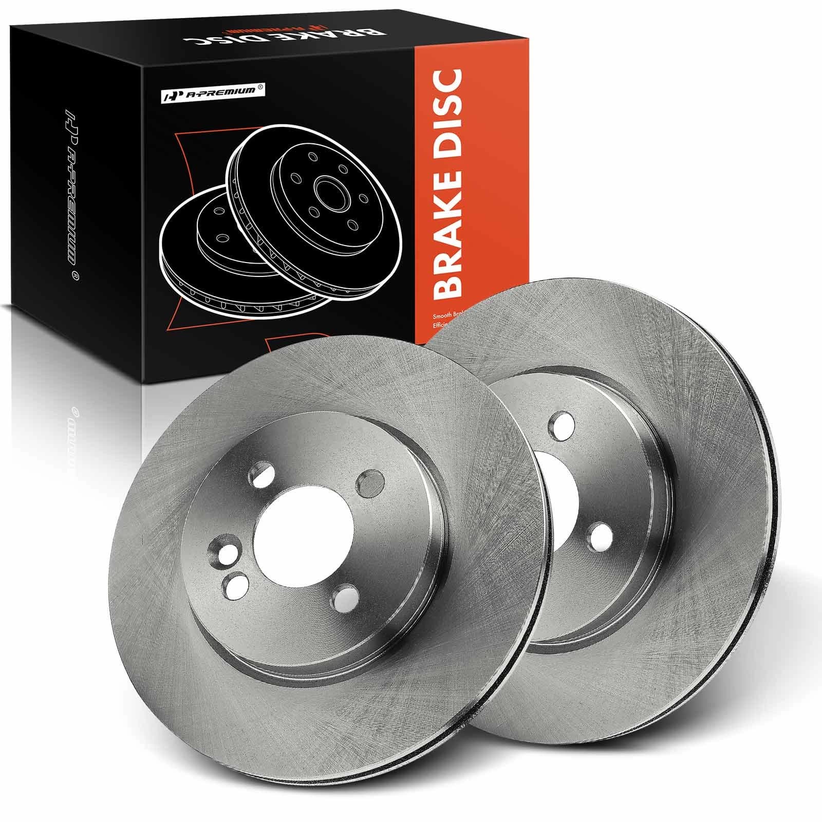 Front Disc Brake Rotors for Mini Cooper 2007-2016 with 4-Stud