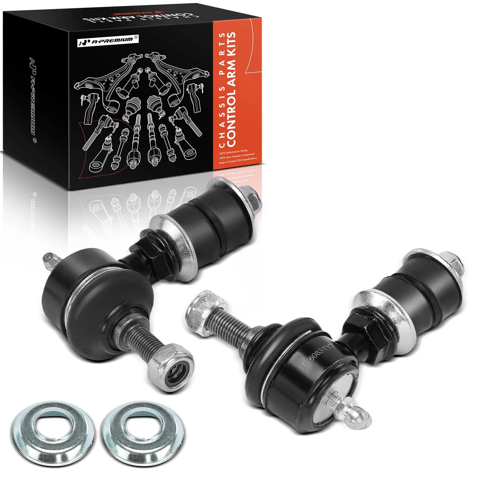 Sway Bar Link, Front Driver & Passenger, A-Premium APCA6754