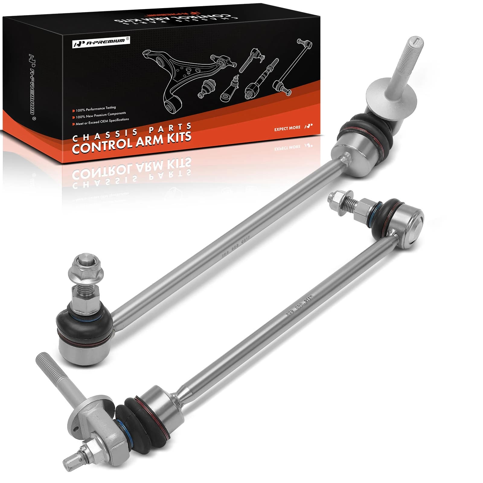 Sway Bar Link, Front Side, A-Premium APCA6964