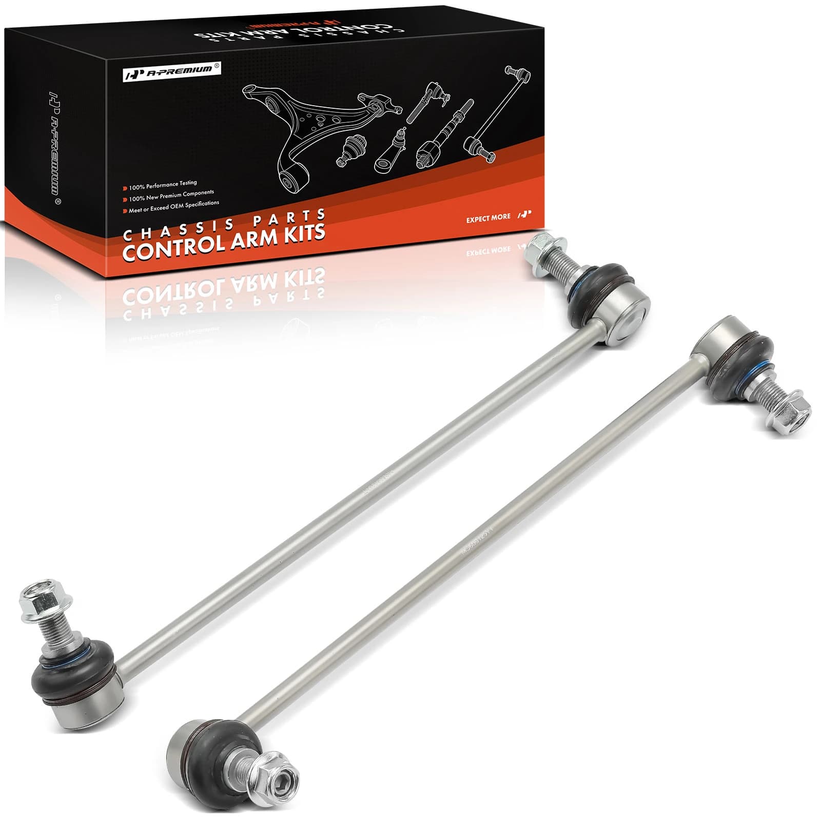 Sway Bar Link, Front Side, A-Premium APCA7023