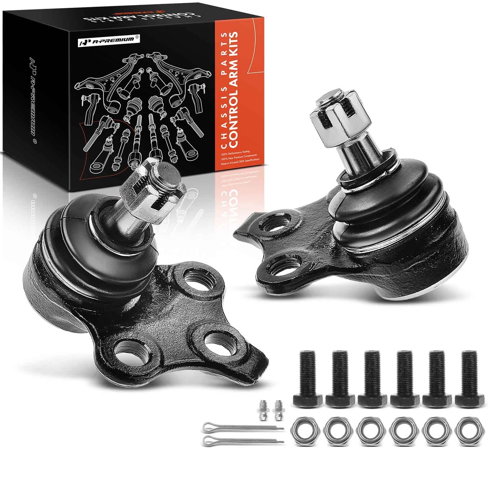 2 Pcs Front Lower Ball Joint for Buick Skylark 1986-1998 Chevrolet Oldsmobile