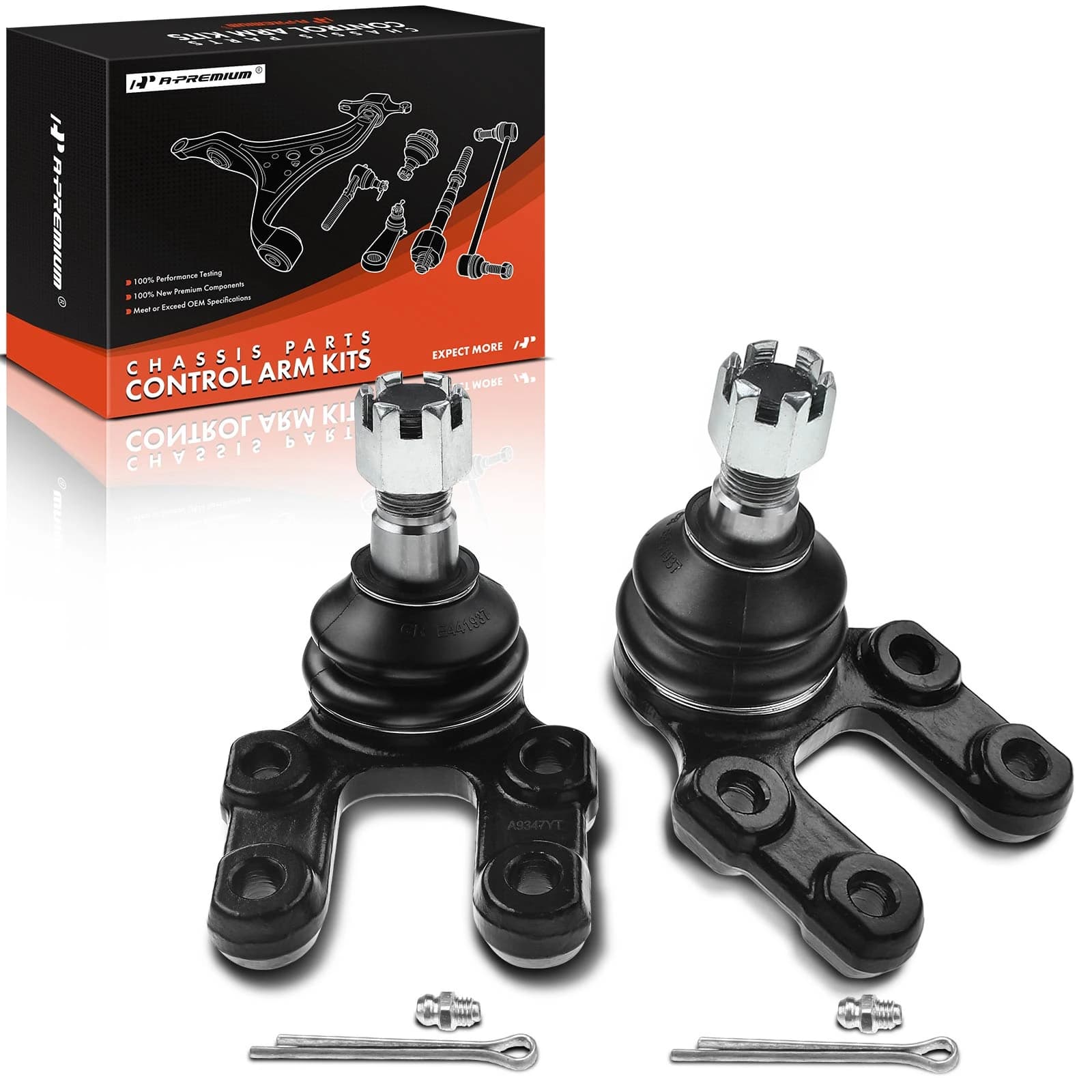 2 Pcs Front Lower Ball Joint for Nissan 720 1983-1986 D21 Pathfinder Pickup 87-95