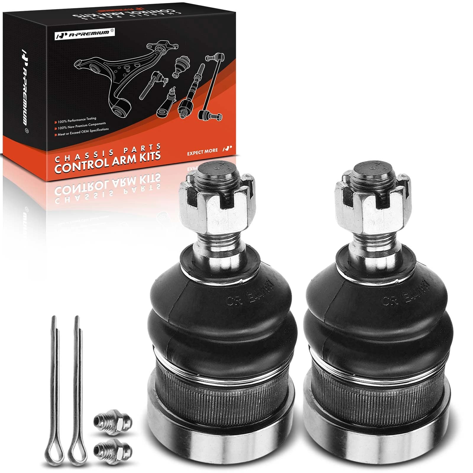 2 Pcs Front Lower Ball Joint for Ford Thunderbird 89-97 Lincoln Mark VIII Mercury