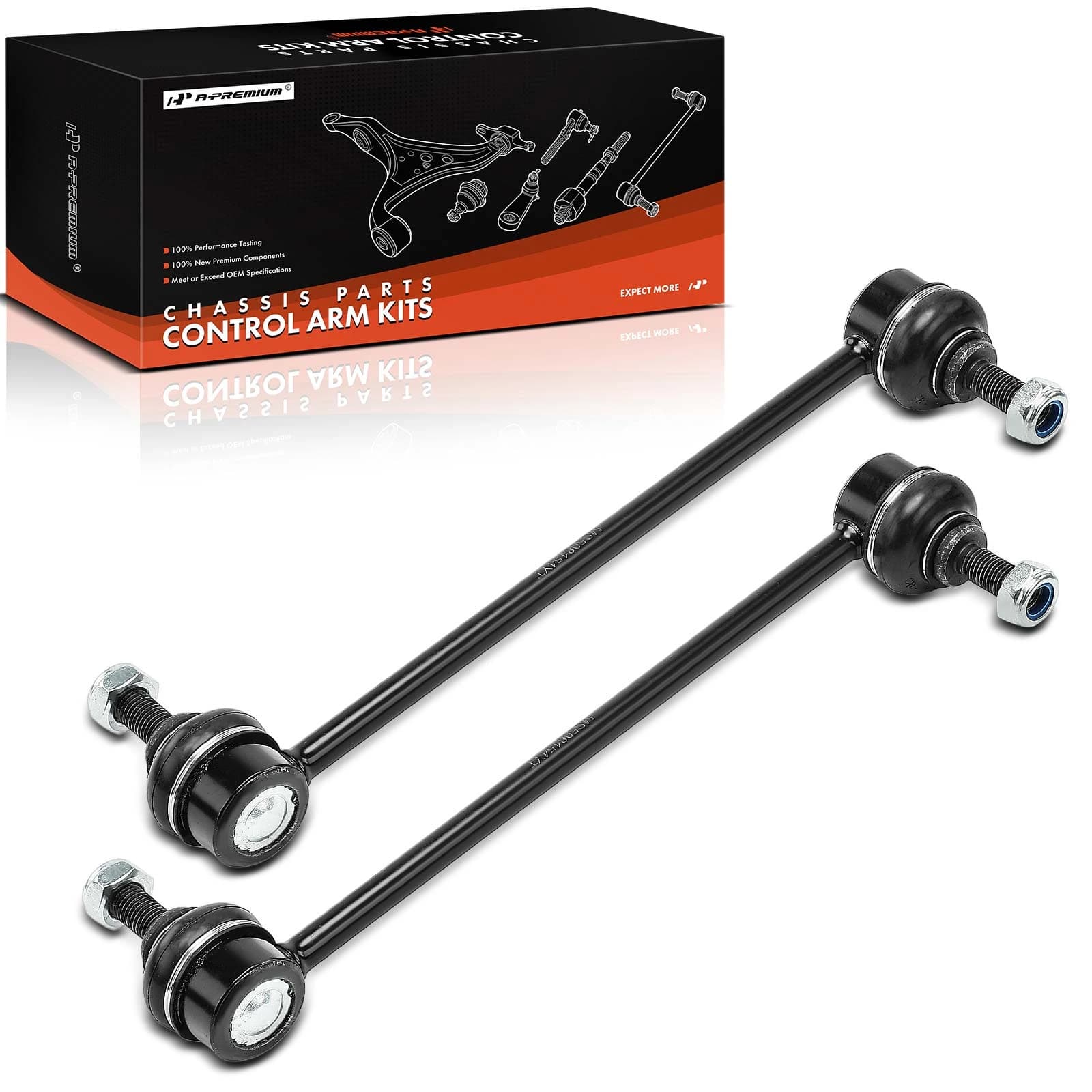 Sway Bar Link, Front Side, A-Premium APCA7109