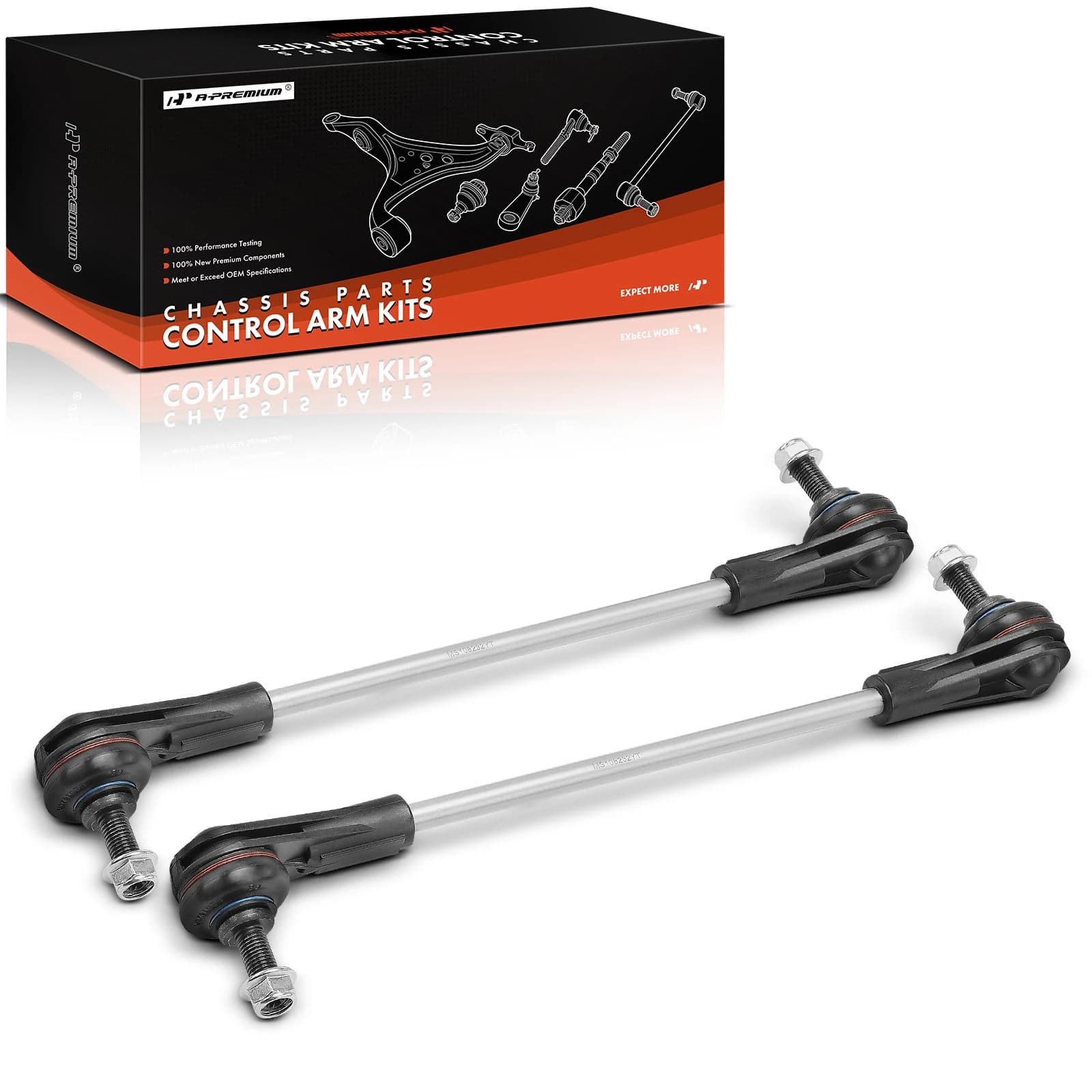 Sway Bar Link, Front Side, A-Premium APCA7133