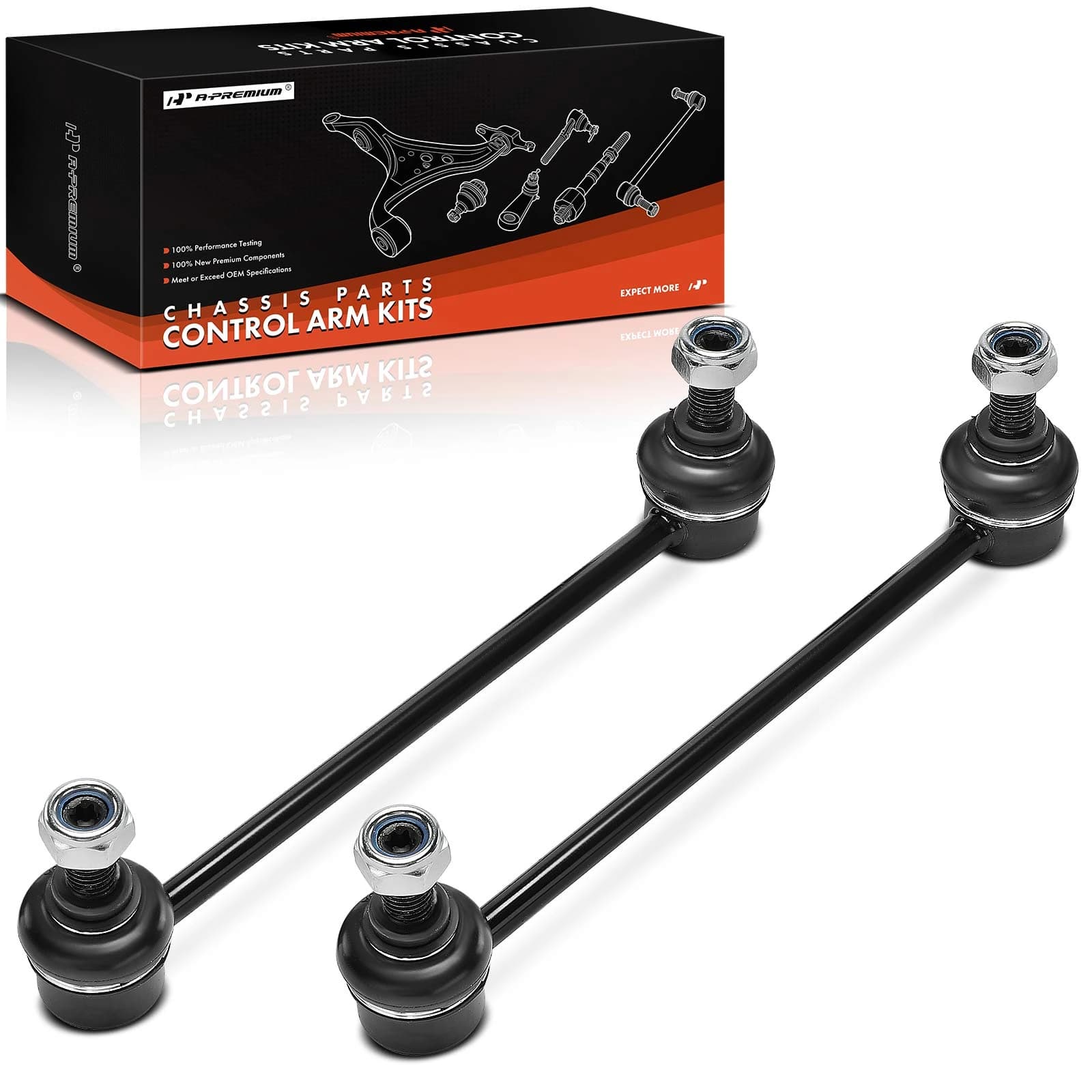 Sway Bar Link, Rear Side, A-Premium APCA7294