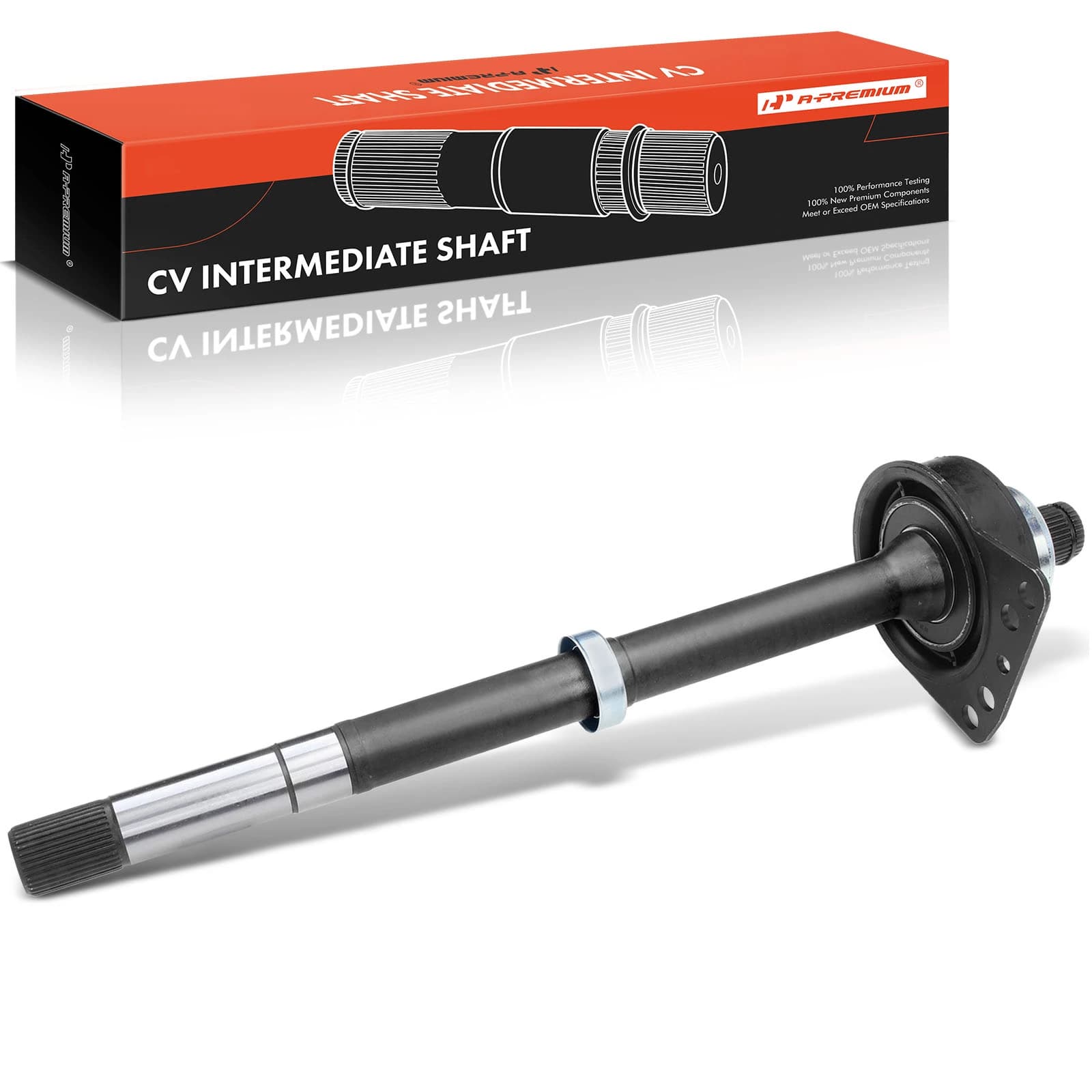 Front Passenger CV Intermediate Shaft with ABS Ring for Ford Escape 05-12 Hybrid