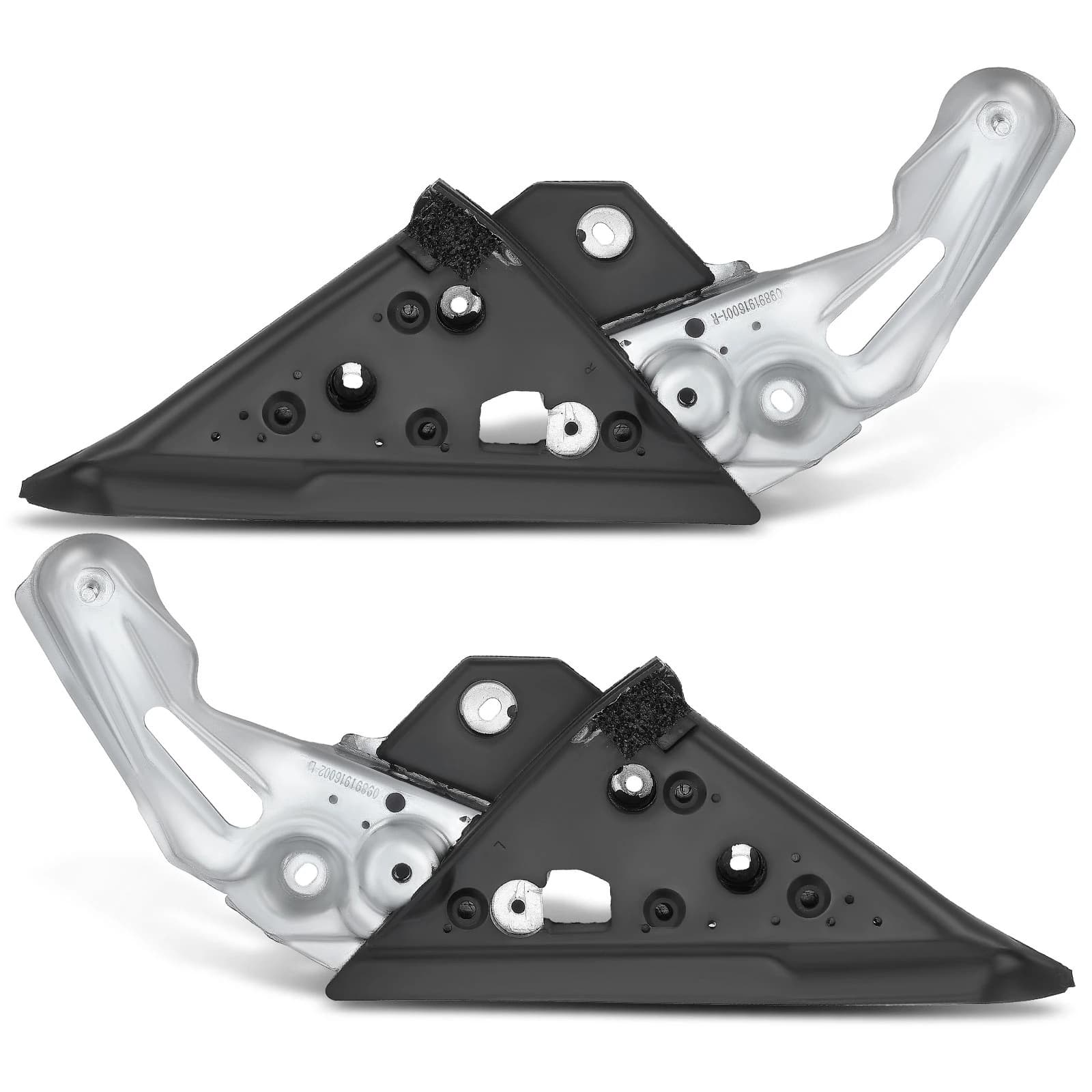 2 Pcs Front Door Gusset Assembly for Subaru Forester 2003-2008 H4 2.5L