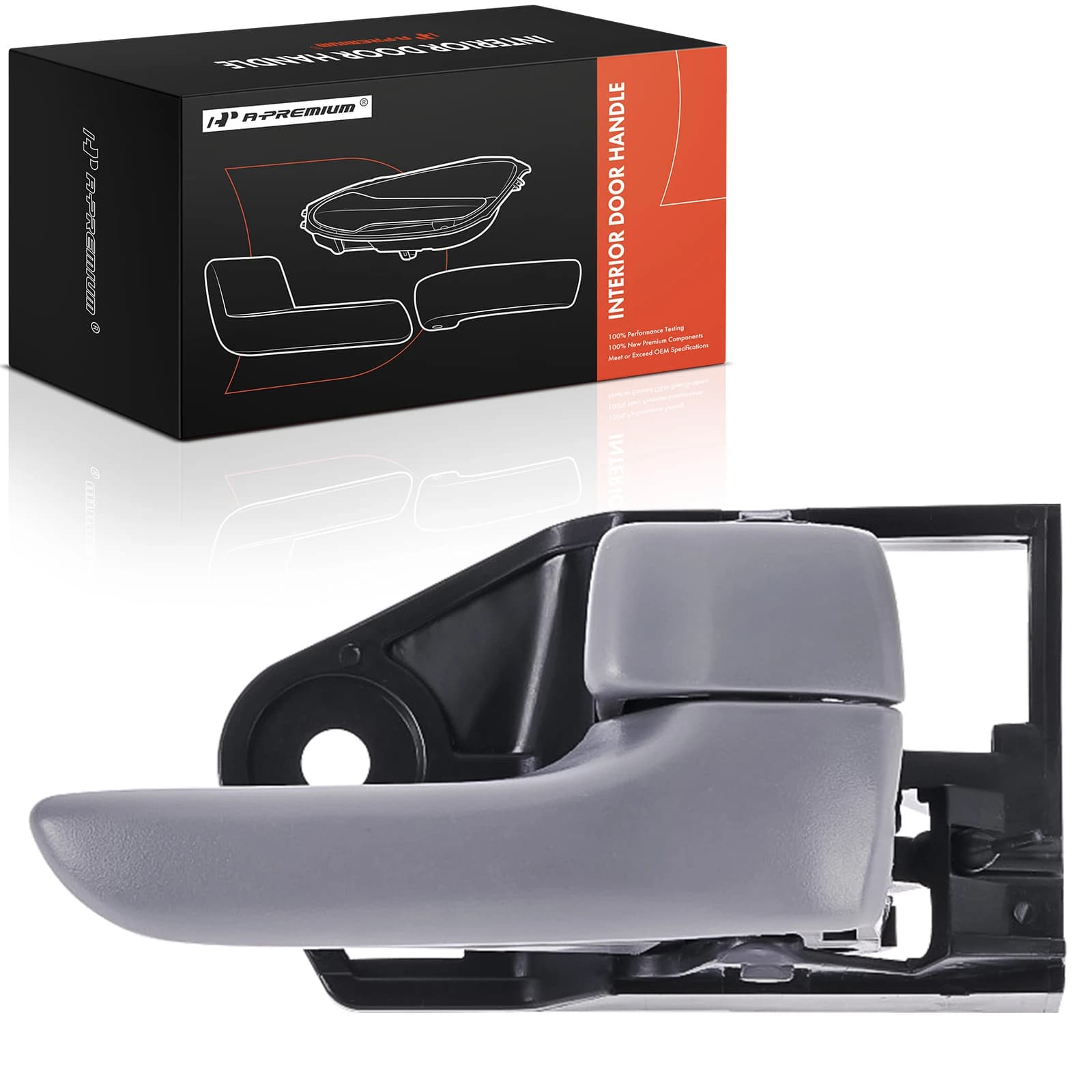 Front Passenger Gray Interior Door Handle for Toyota Solara 2004-2008