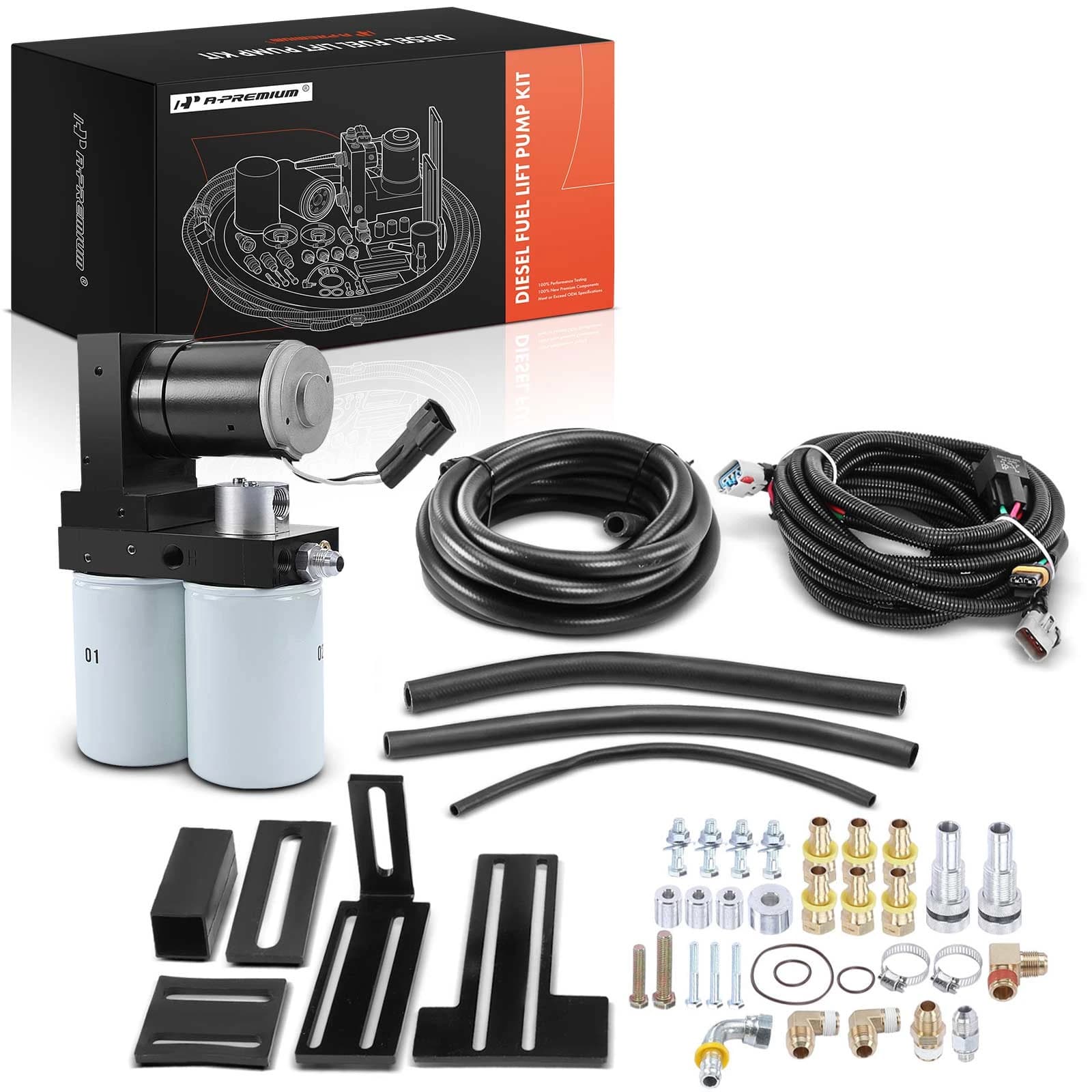 Diesel Fuel Lift Pump System for Dodge Ram 2500 Ram 3500 5.9L 6.7L 100GPH