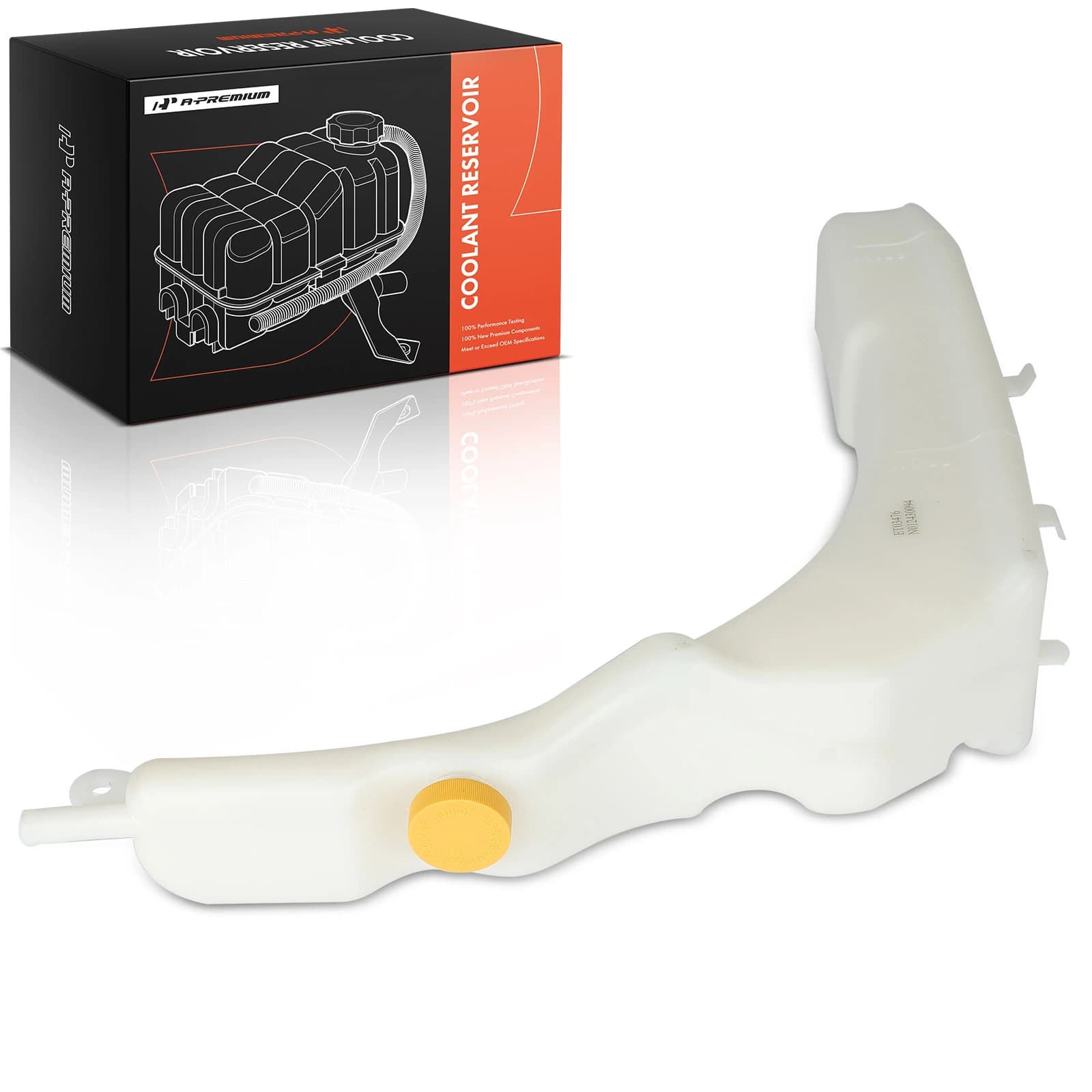 Front Engine Coolant Reservoir Expansion Tank with Cap for Nissan Urvan 2002-2009