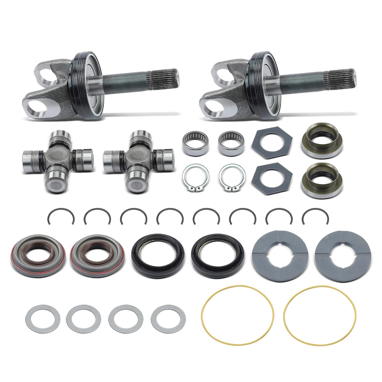 22 Pcs Front Axle Shaft Seal & Bearing Kit for Ford F-250 F-350 Super Duty 99-02