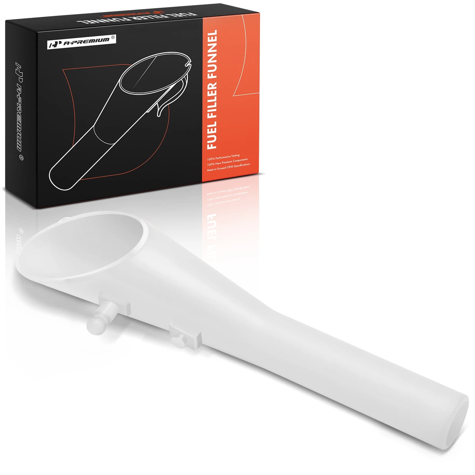 Capless Fuel Funnel for Ford F-150 Explorer Flex Jeep Lincoln Dodge Mercury Ram