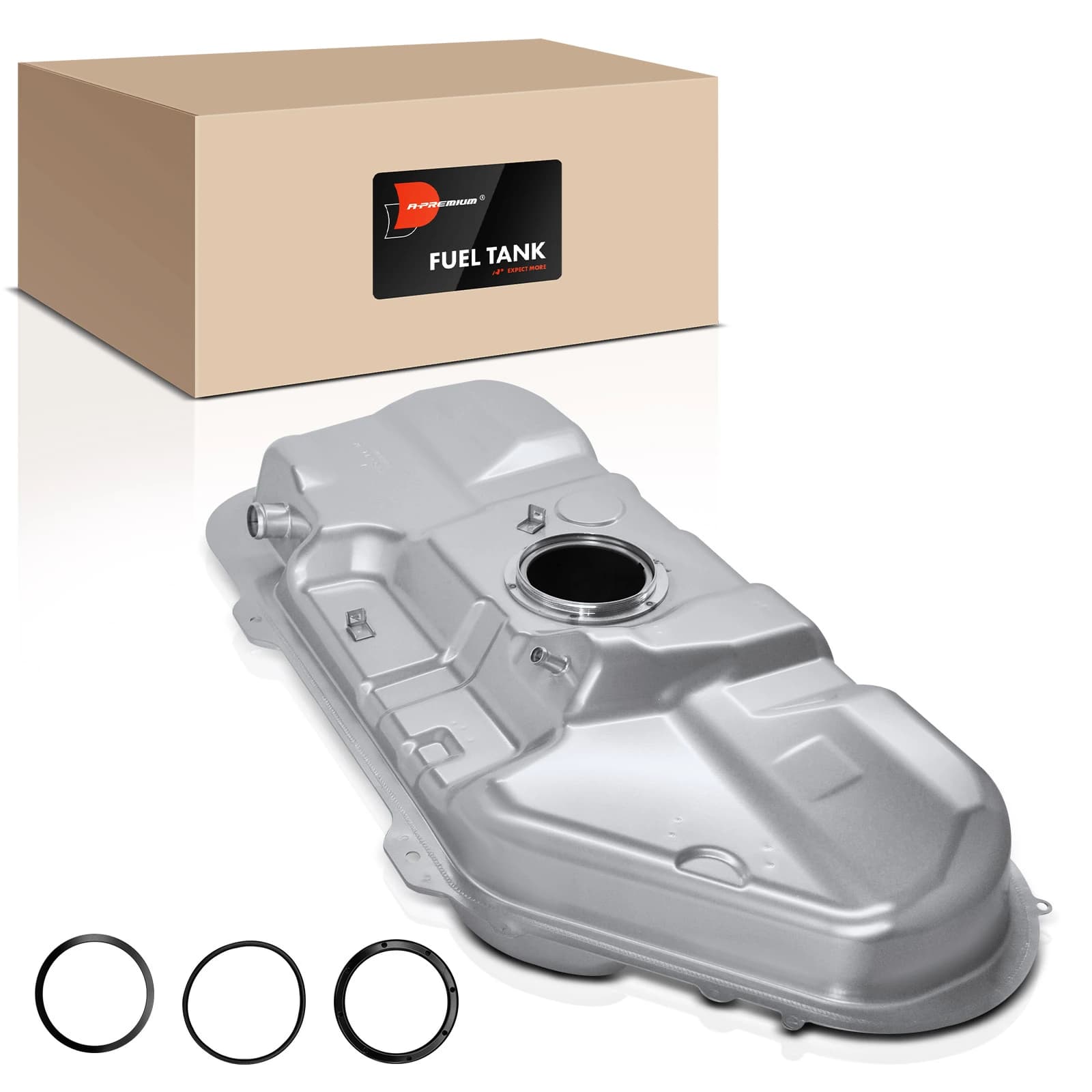 13.1 Gallons Silver Fuel Tank for Kia Forte 2010-2013 L4 2.0L L4 2.4L