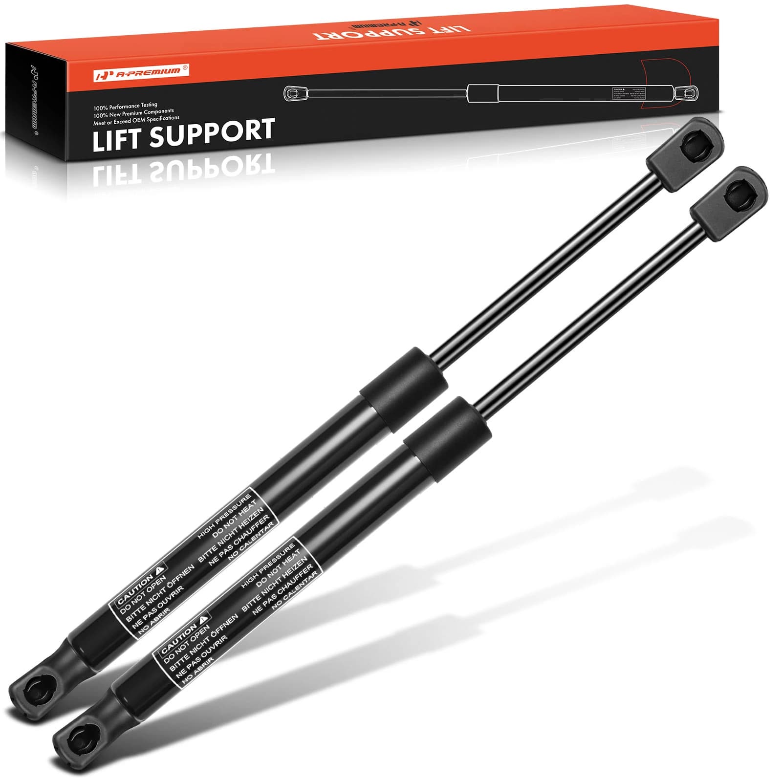 2 Pcs Rear Hatch Lift Supports Shock Struts for Toyota Yaris 2006-2011