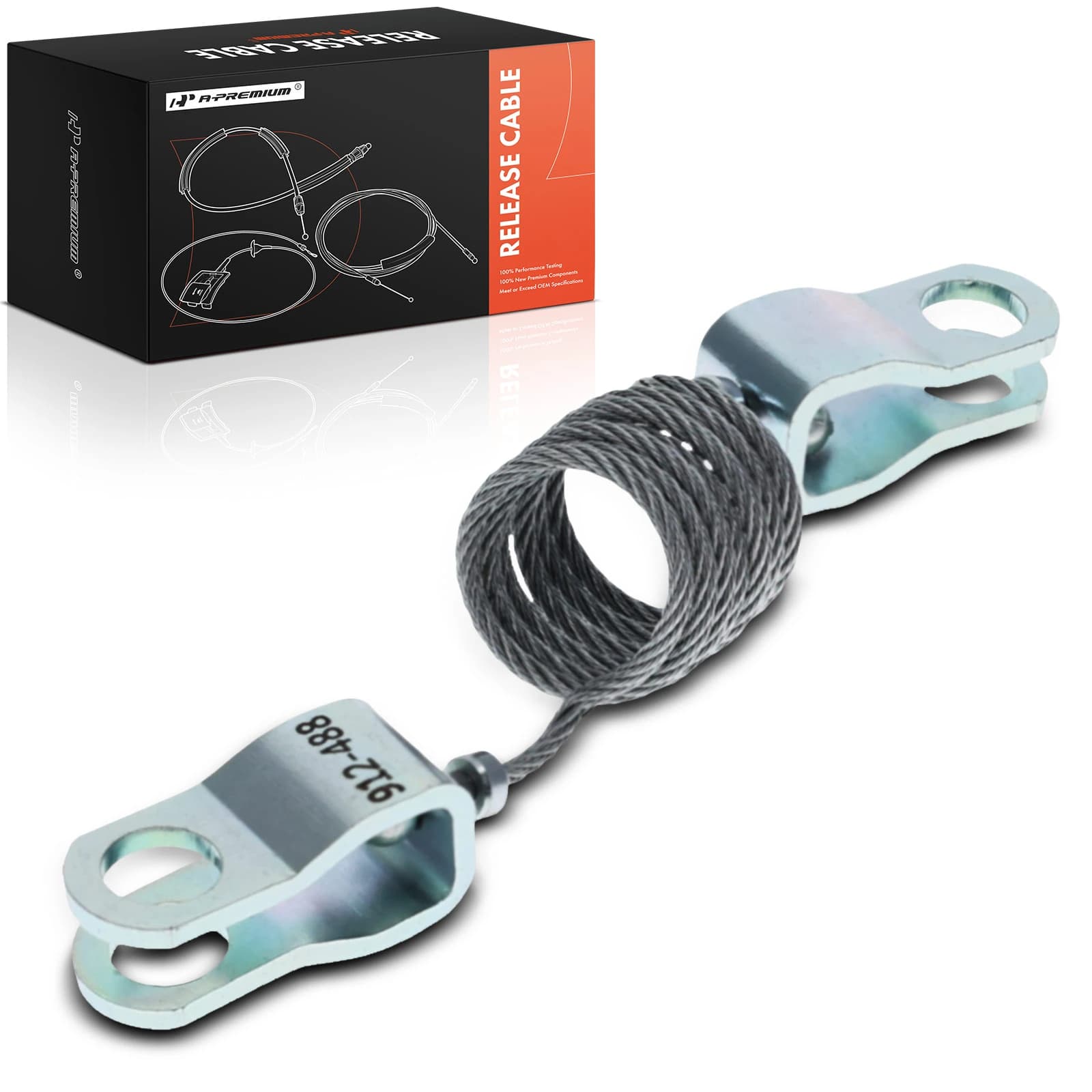 Hood Release Cable for Chevrolet C6500 C7500 Kodiak GMC C6500 Topkick 1997-2002