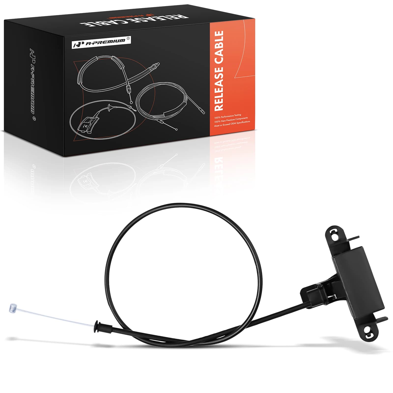 Hood Release Cable with Handle for BMW X5 2007-2014 X6 2008-2014