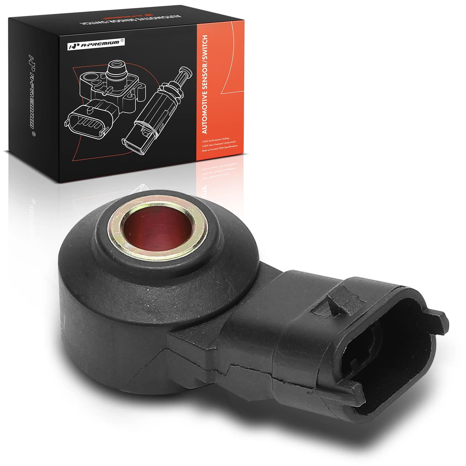 Ignition Knock Detonation Sensor for Honda Civic 17-20 L4 1.5L 2.0L Turbocharged