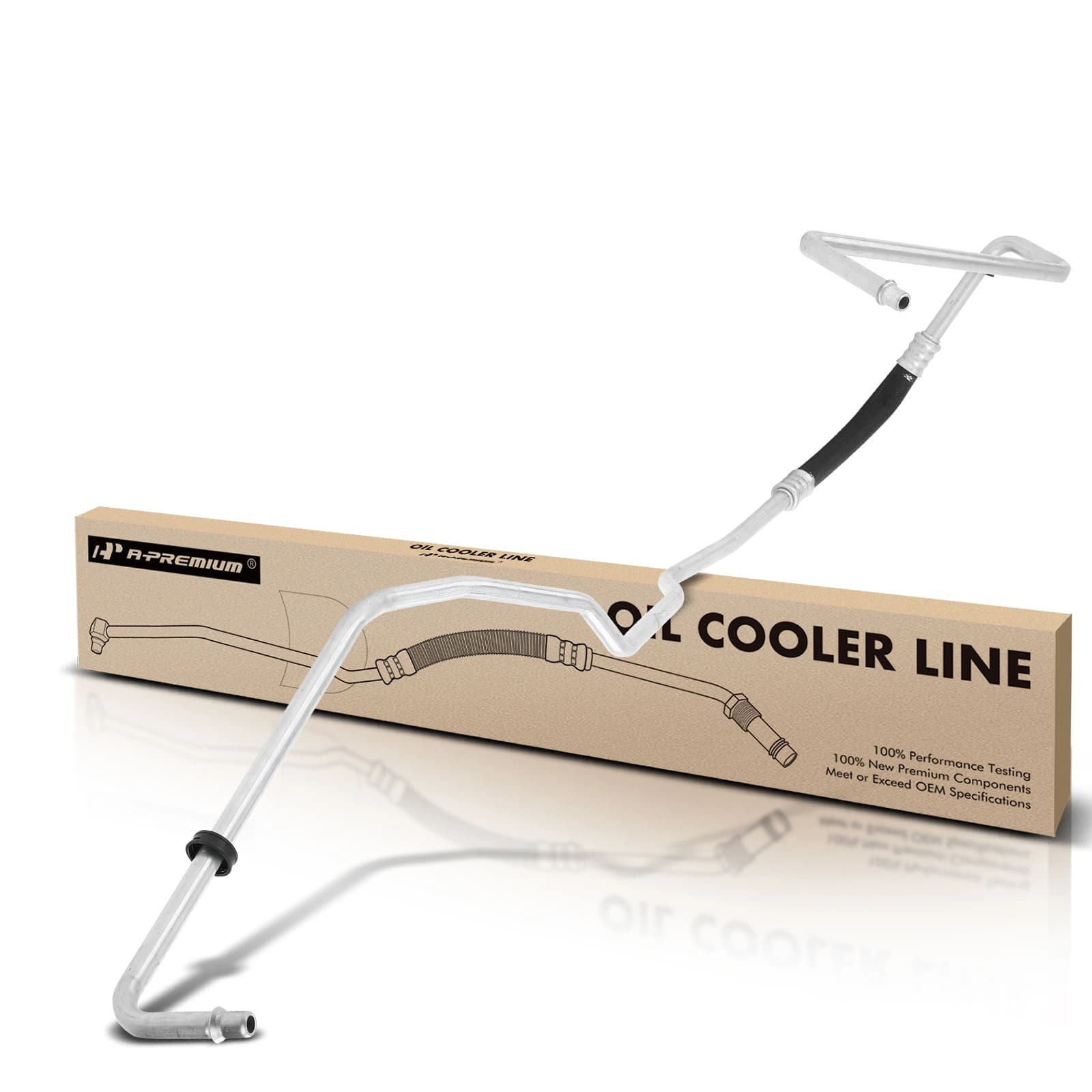 Transmission Oil Cooler Line Assembly for Chevy Silverado 2500 HD 2003-2005 GMC