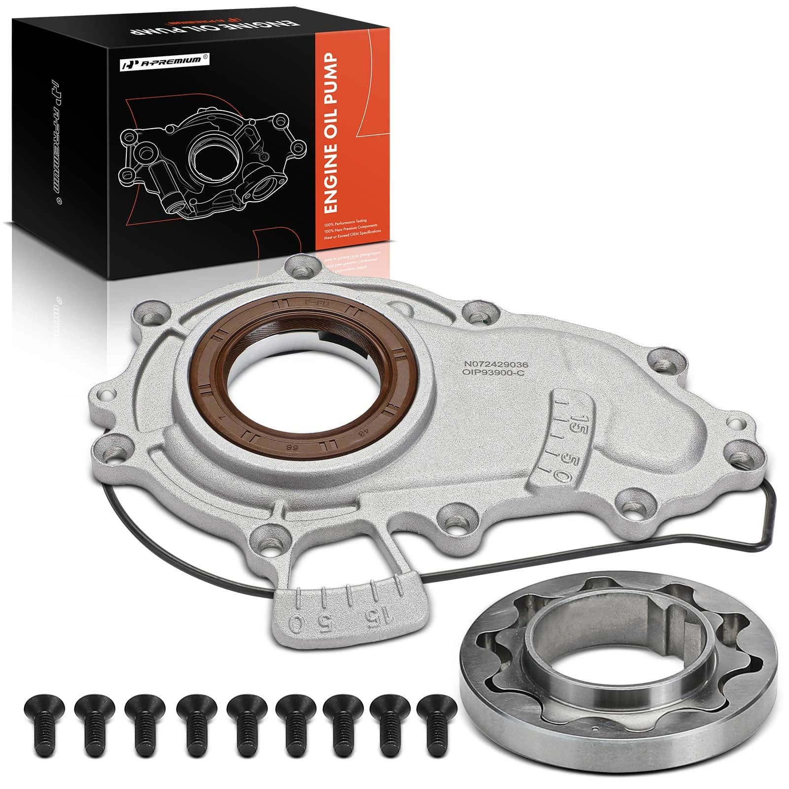 Engine Oil Pump for Toyota 4Runner 1996-2000 Tacoma 1995-2004 T100 L4 2.7L DOHC