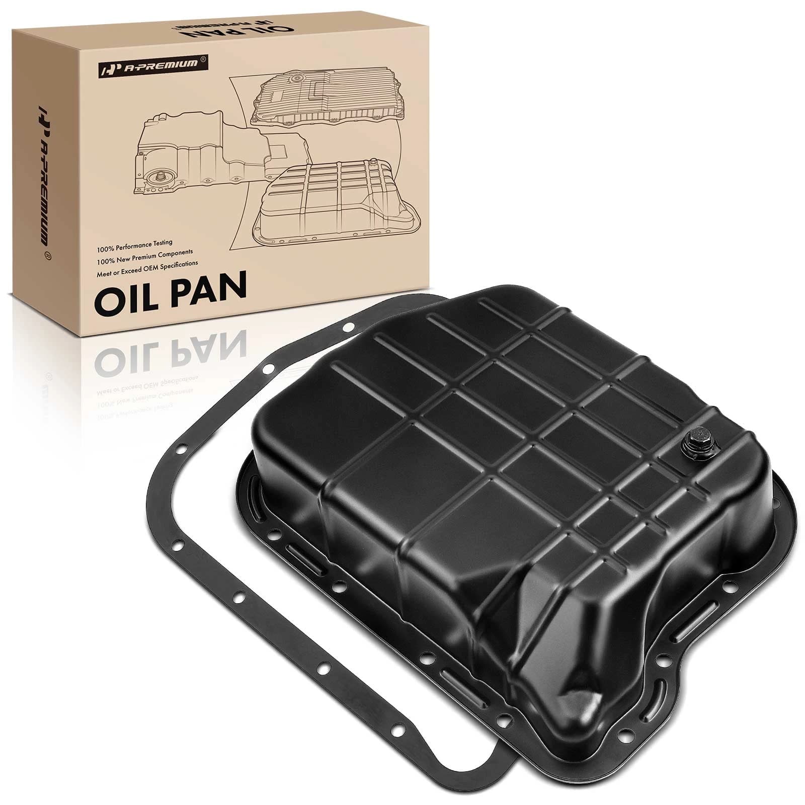 Transmission Oil Pan with Drain Plug for Dodge Dakota Durango Ram 1500 2500 3500