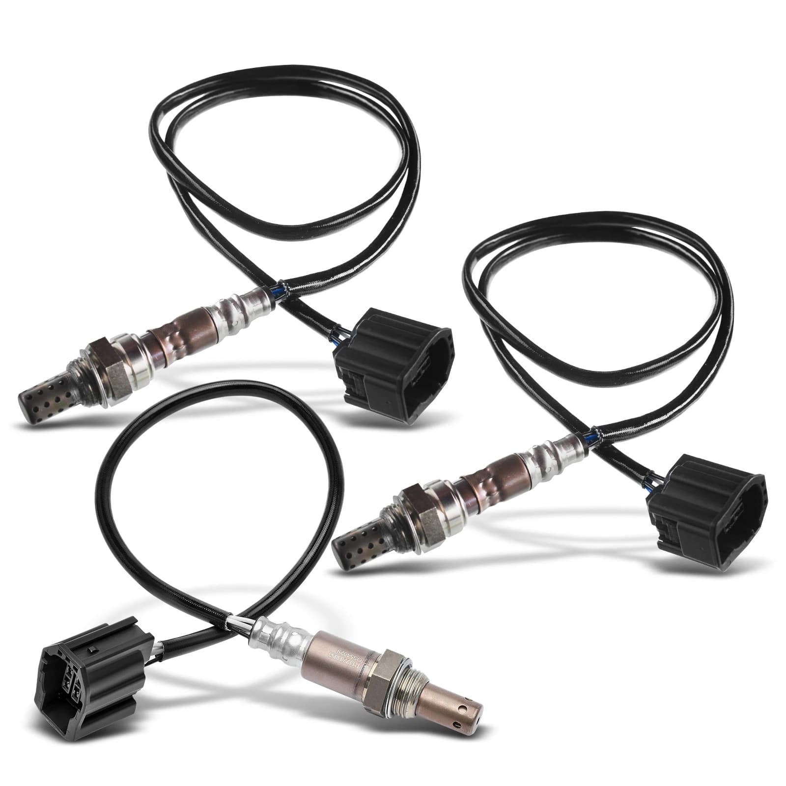 3-Pc Oxygen Sensor Upstream & Center & Downstream 4-Pin A-Premium APOS1814