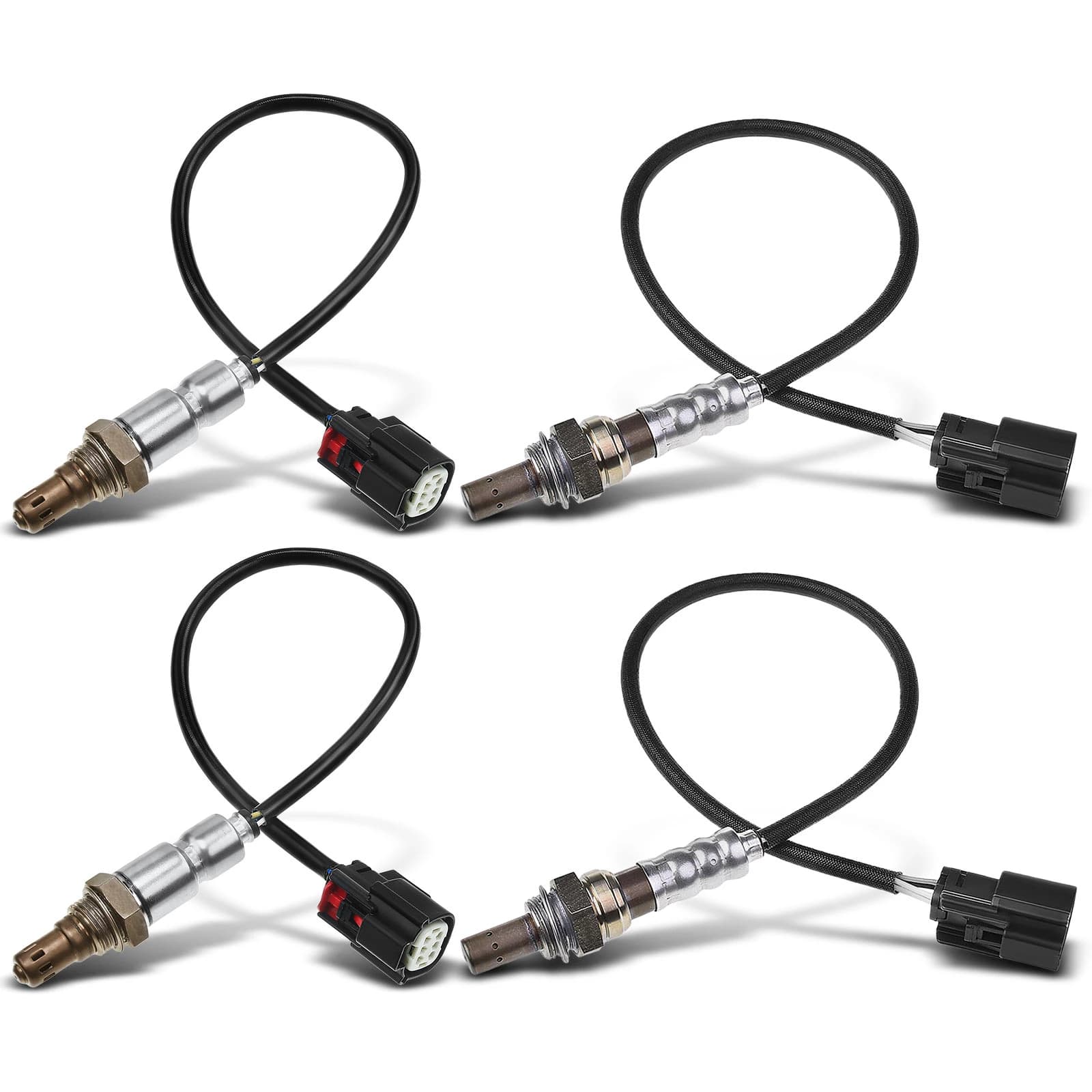 4-Pc Oxygen Sensor Upstream & Downstream 5(Upstream); 4(Downstream)-Pin A-Premium APOS1817
