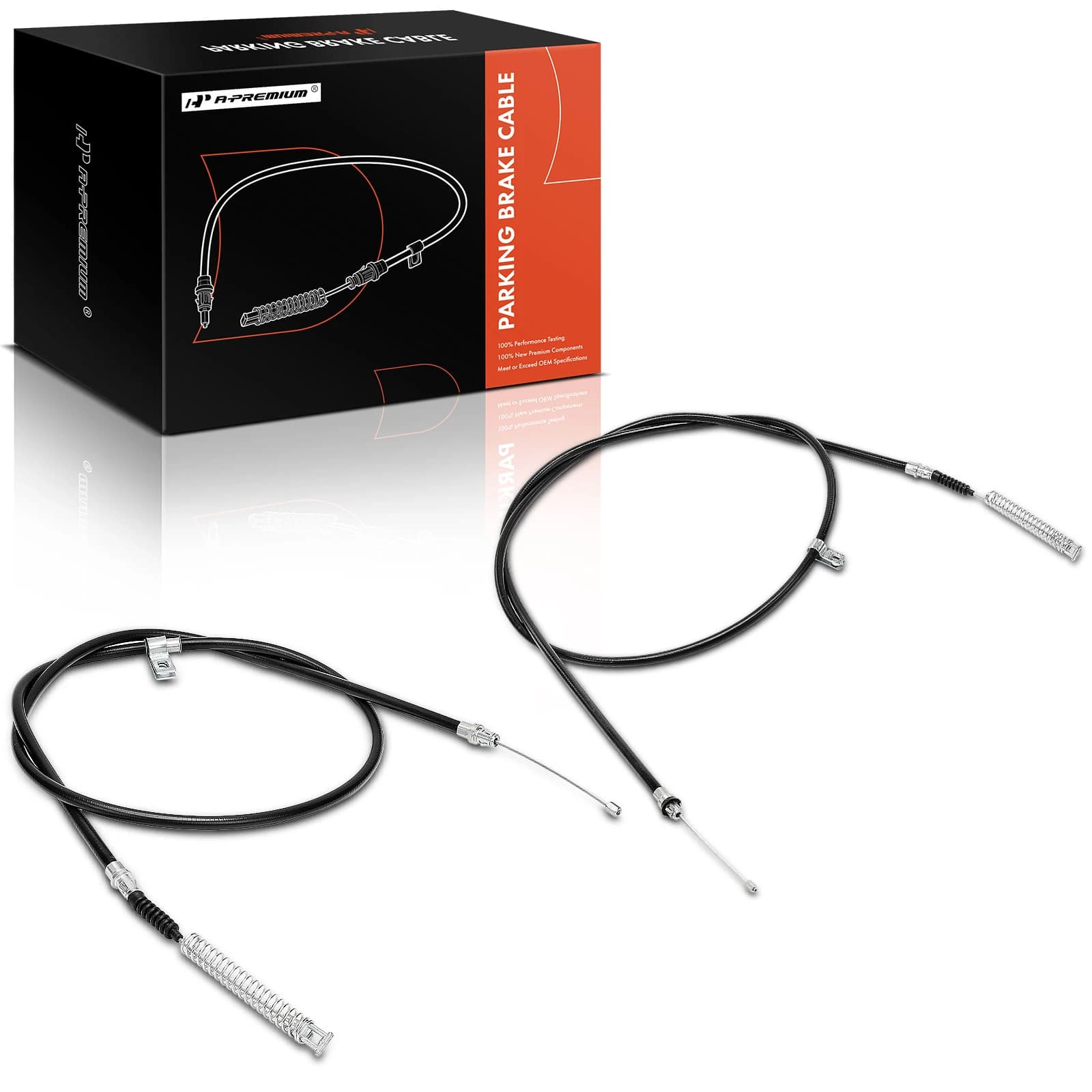 2 Pcs Rear Parking Brake Cable for Chevrolet Silverado 1500 GMC Sierra 1500