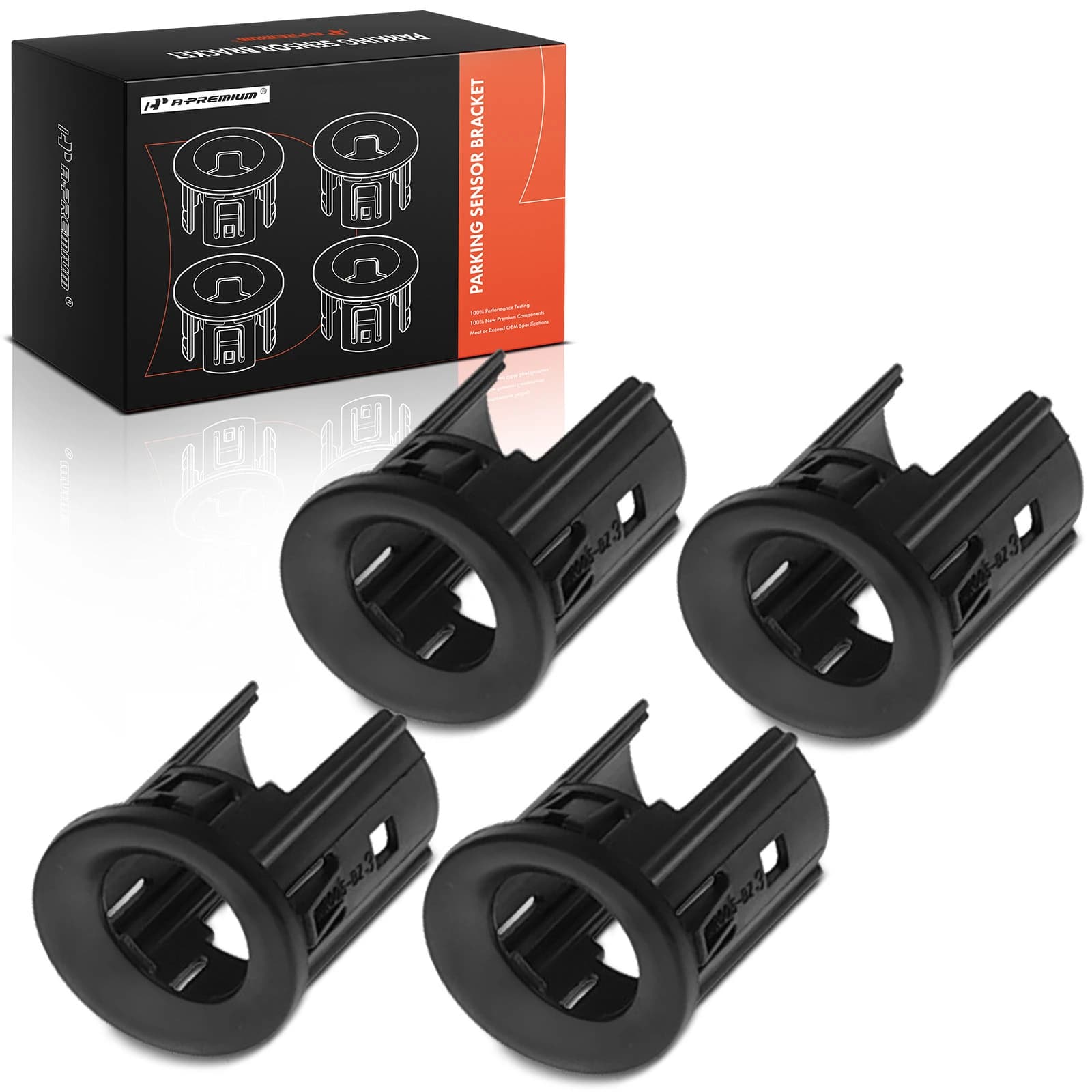 4 Pcs Rear Parking Sensor Bezel for Chevrolet Silverado 1500 GMC Sierra 1500 2014-2018