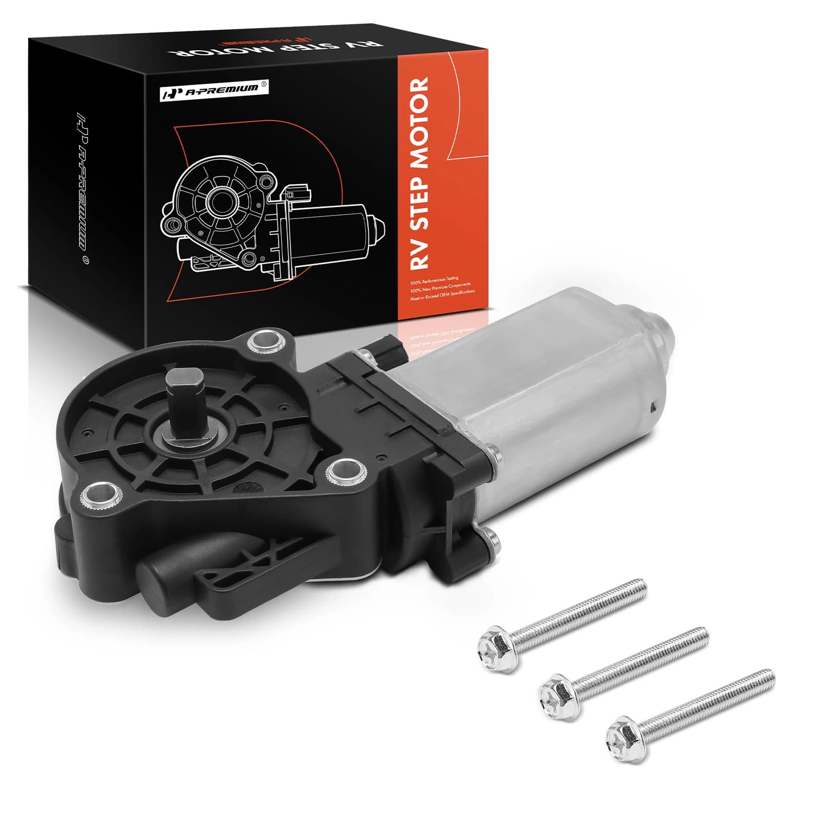 RV Stair Entry Step Motor with Bolts for Kwikee & Lippert Torque 14 N.m