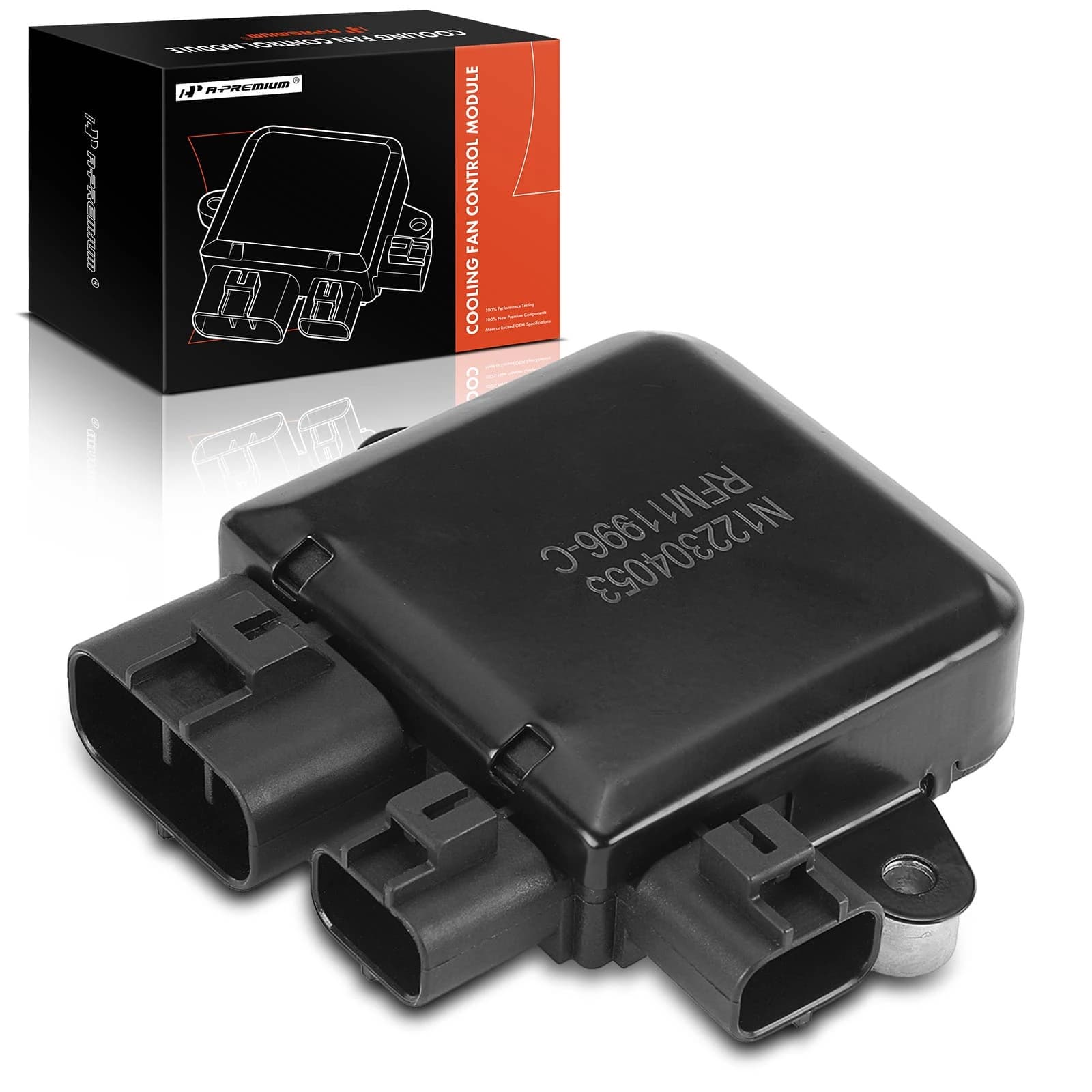 Radiator Control Fan Module for Mazda 6 03-12 MPV Mitsubishi Lancer Outlander