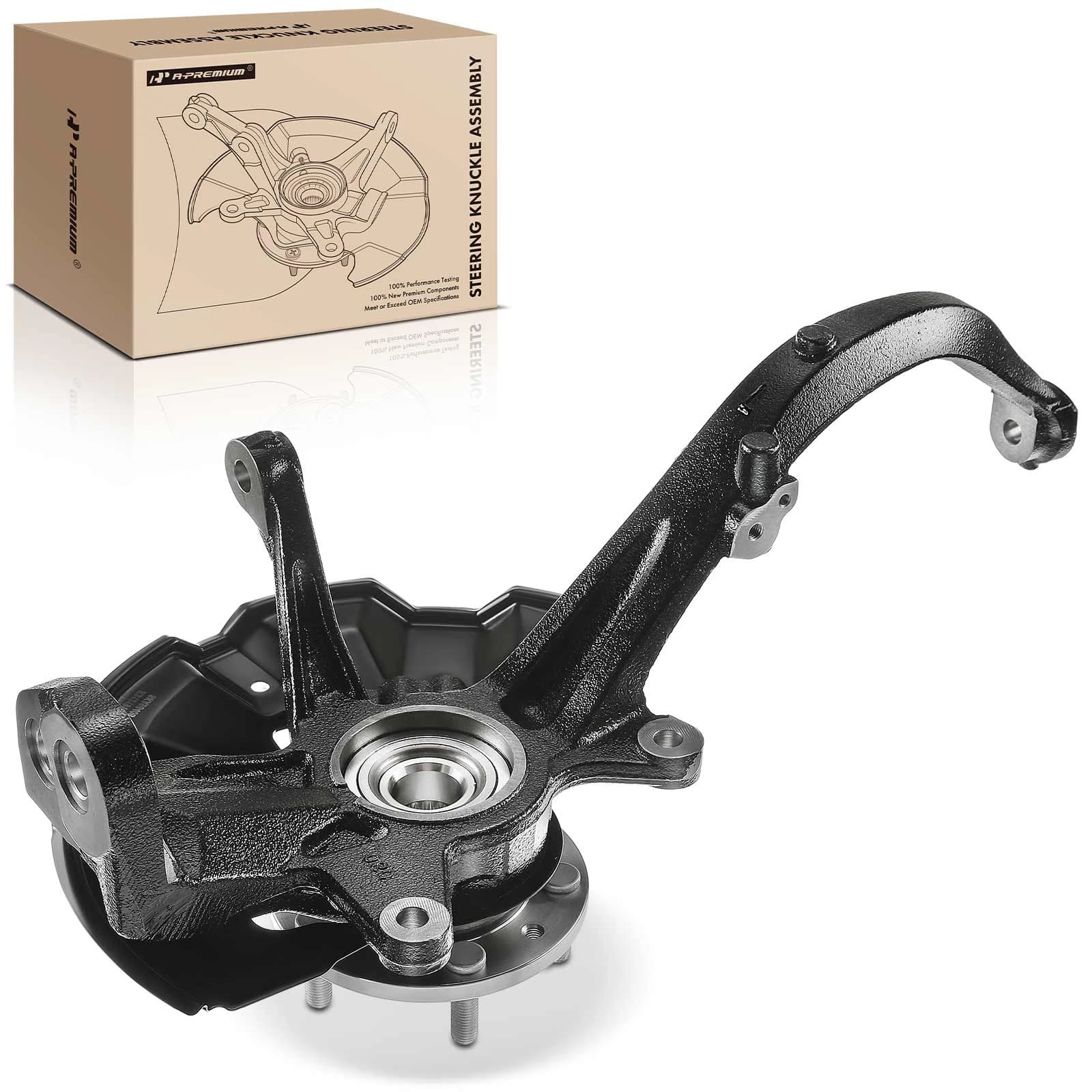 Front Driver Steering Knuckle & Wheel Hub Bearing Assembly for Ford Fusion