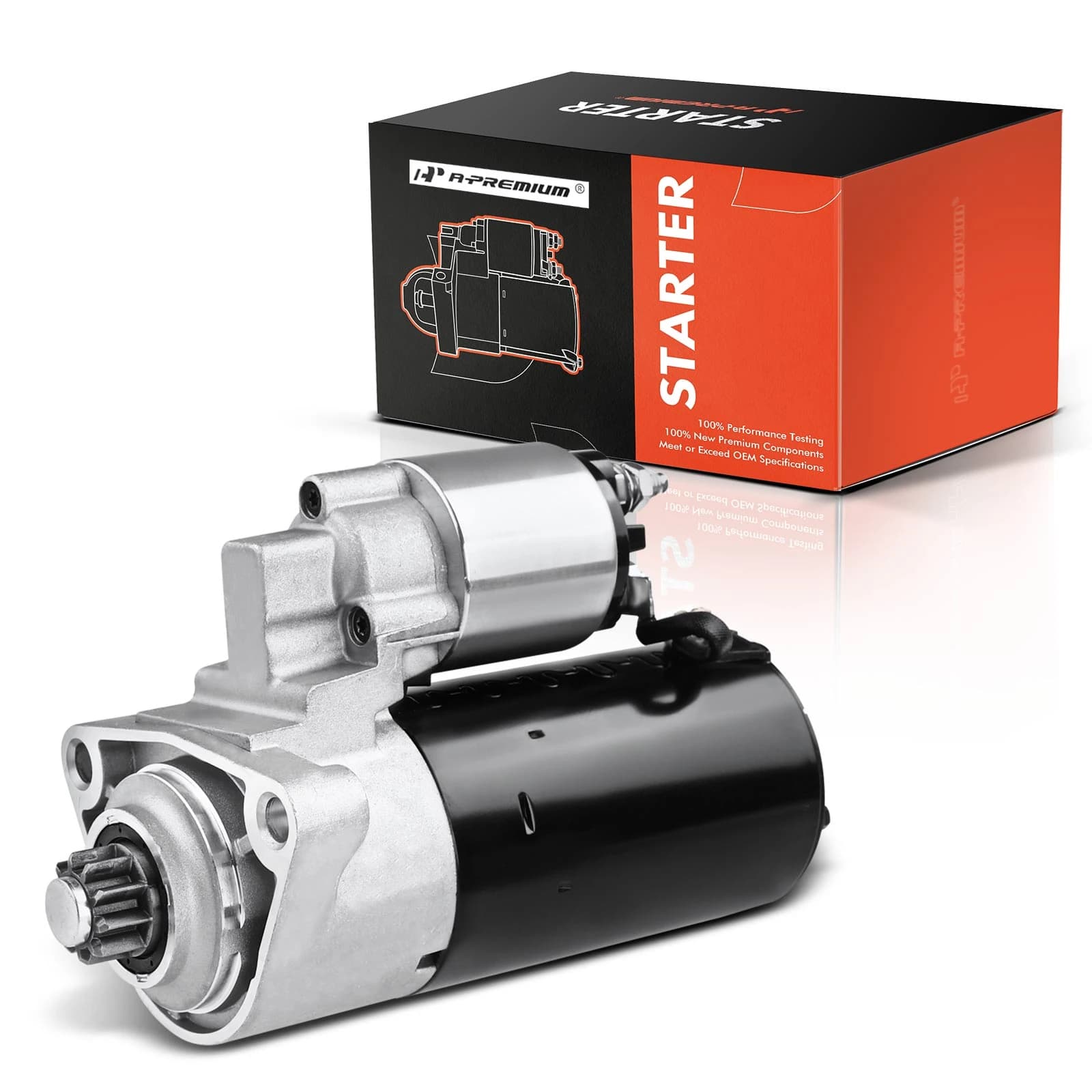 Starter 1.7 KW 12V Clockwise 10 Teeth A-Premium APSTR131