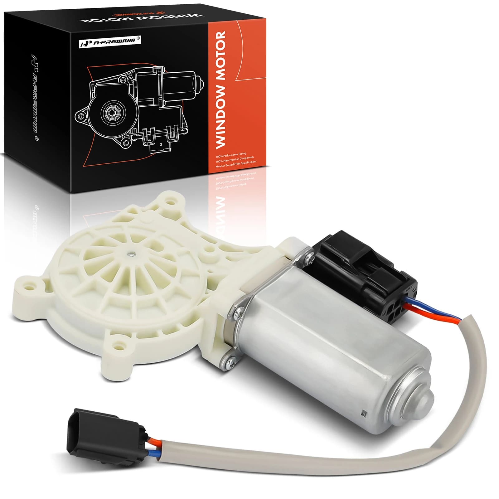 Front Driver Power Window Motor with 2 Pins for Chrysler 300 05-10 Dodge Charger