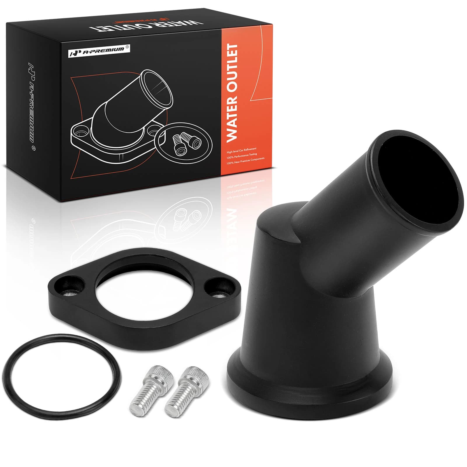 Swivel Thermostat Housing Water Outlet for Chevrolet C10 C20 Buick