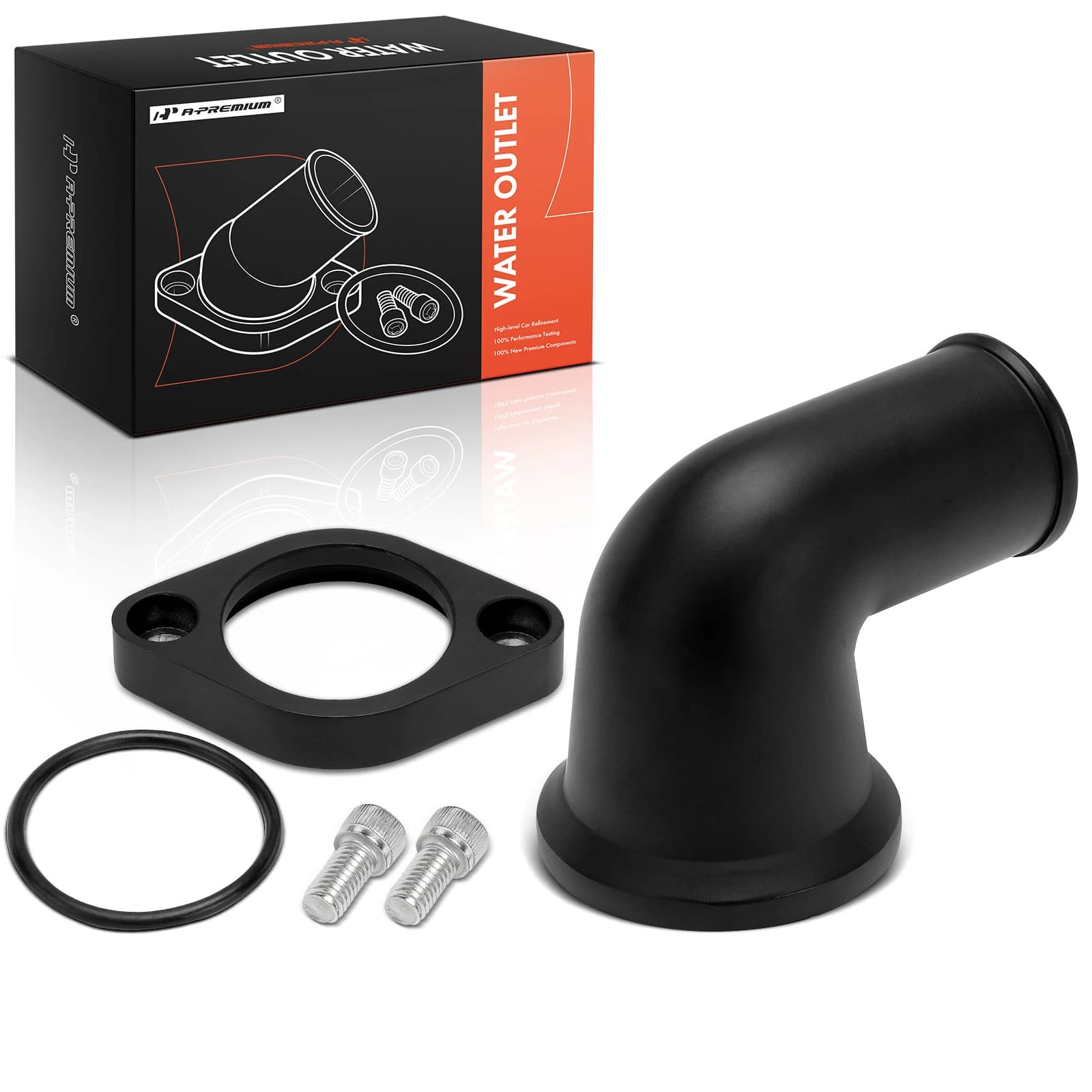 Swivel Thermostat Housing Water Outlet for Chevrolet C10 C20 Buick Regal