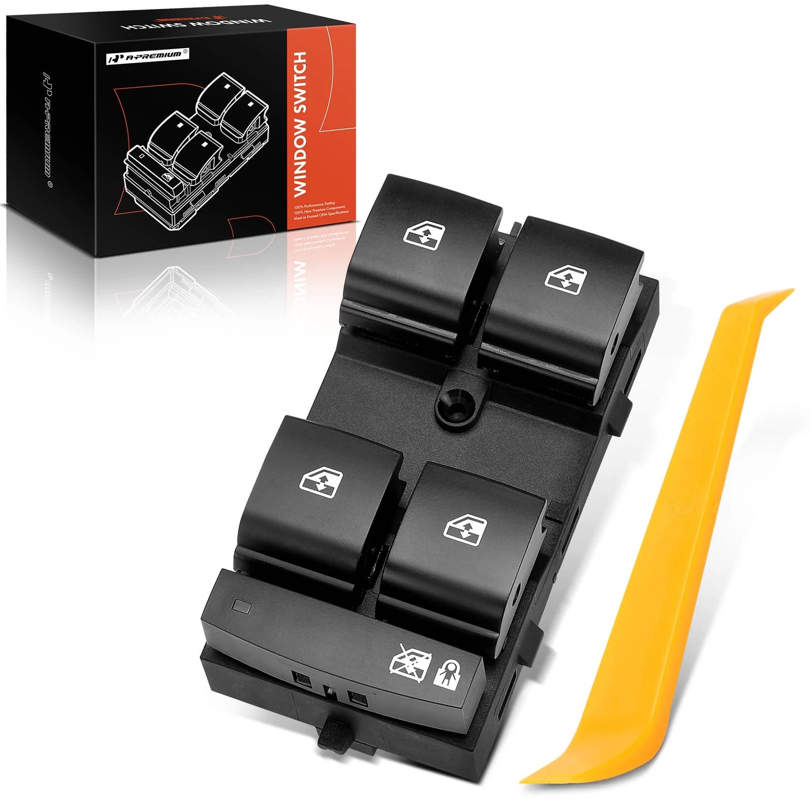 Front Driver Power Window Switch for Chevy Malibu Volt Cruze Buick Verano