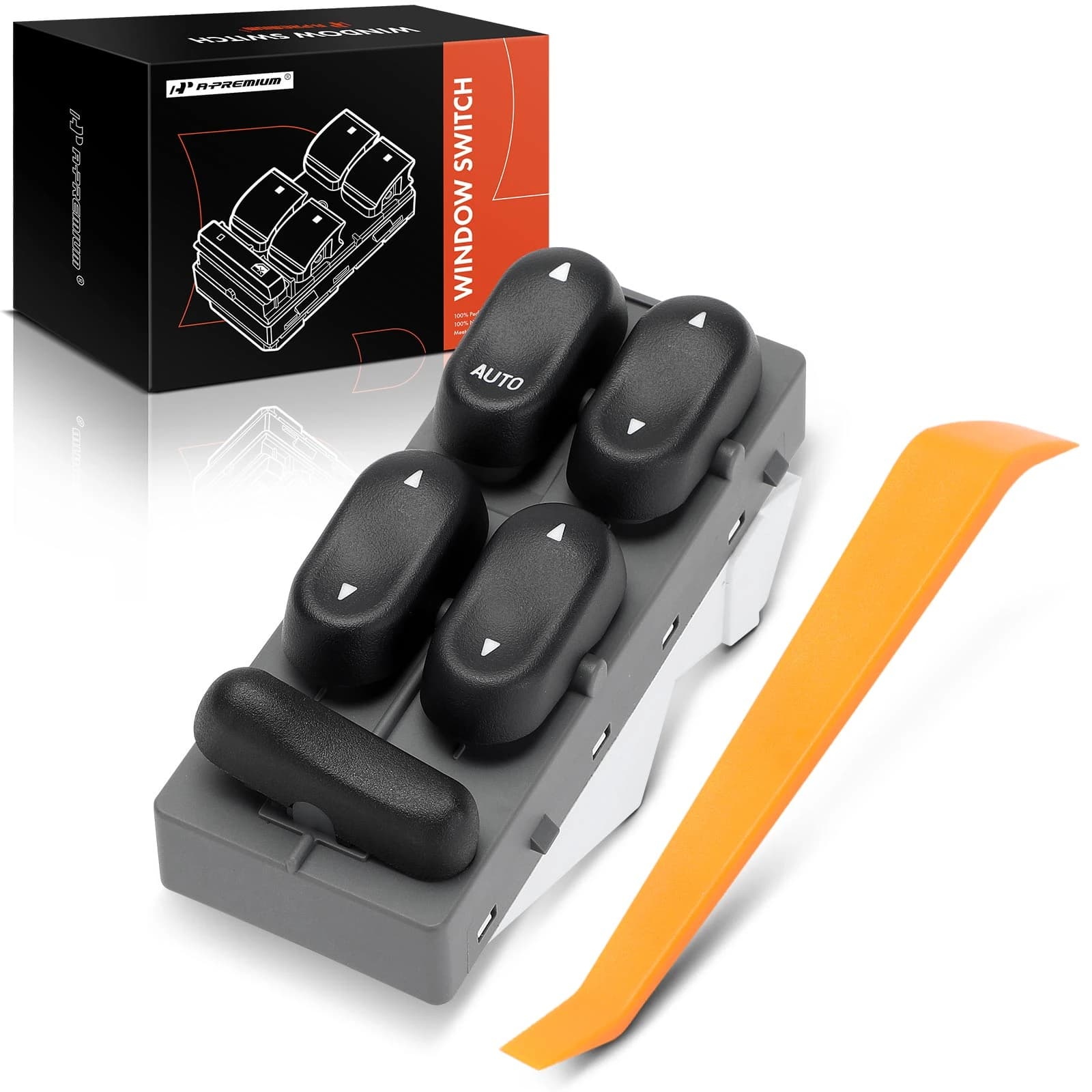 Front Driver Power Window Switch for Ford F-250 Super Duty Taurus Lincoln Mercury