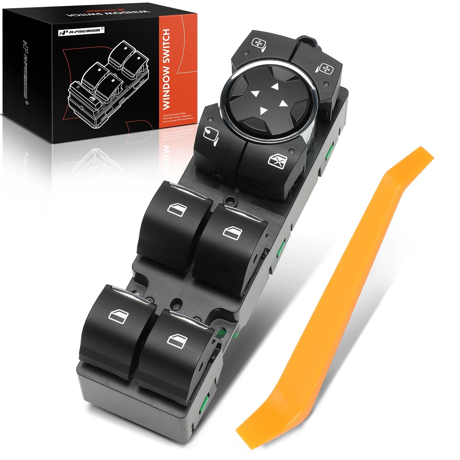 Front Driver Power Window Switch for Ford Explorer Police Interceptor Utility 16-19